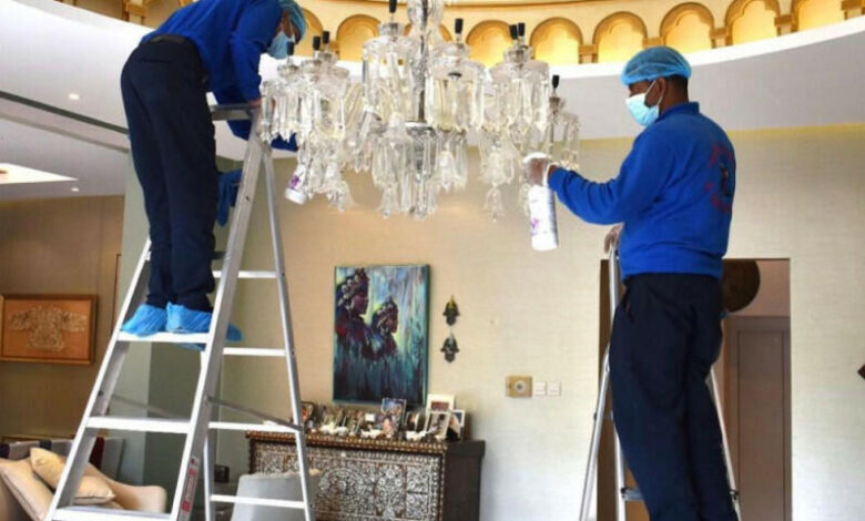 شركة تنظيف الثريات في الامارات