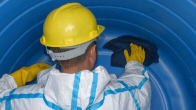 تكلفة شركة تنظيف خزانات مياه