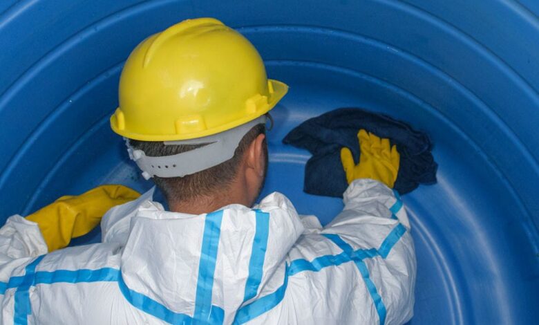 تكلفة شركة تنظيف خزانات مياه