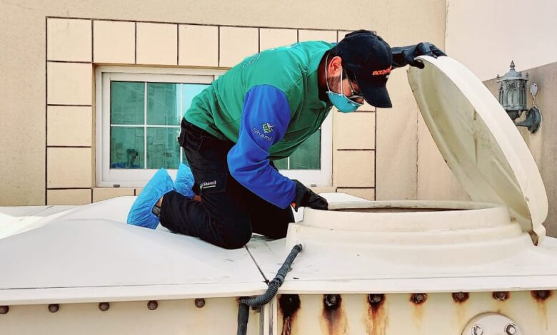 شركة تنظيف خزانات في العين