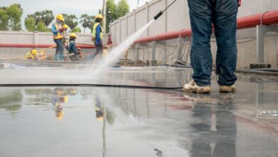 شركة تنظيف الحوش في أبوظبي